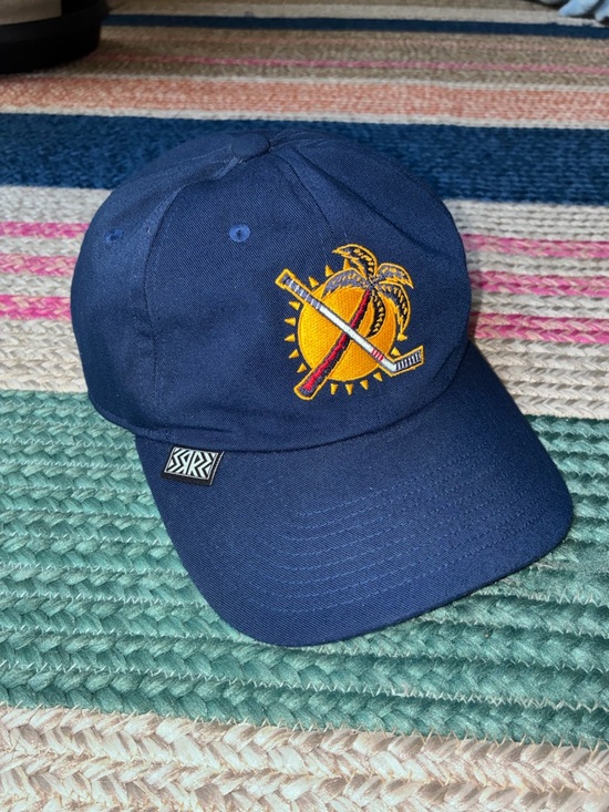 adidas Other - Florida Panthers Adidas Reverse Retro 2.0 Hat Palm Tree NHL Blue RR